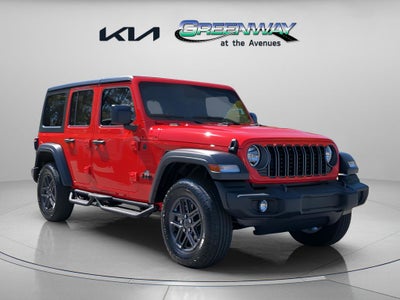 2026 Jeep Wrangler Sport S 4X4 3–Piece Hard Top