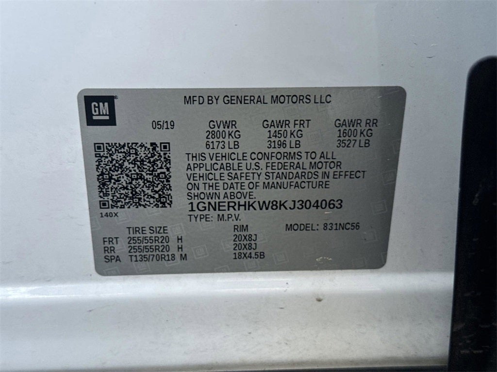 2019 Chevrolet Traverse 3LT