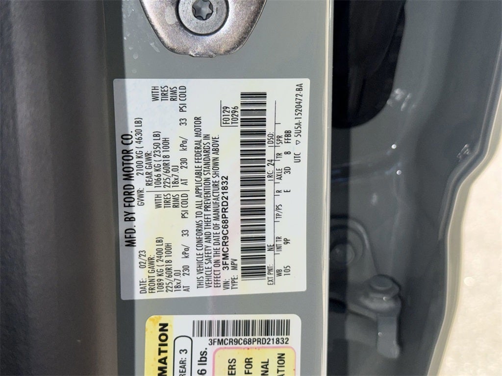 2023 Ford Bronco Sport Outer Banks 4WD