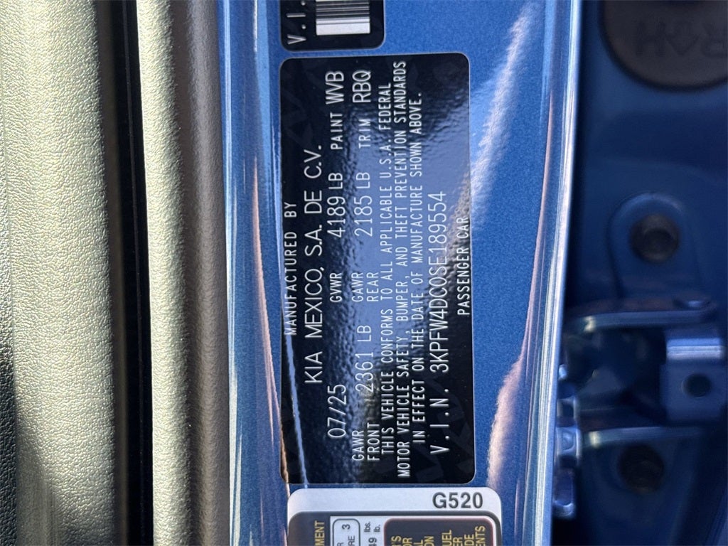 2025 Kia K4 GT-Line Turbo