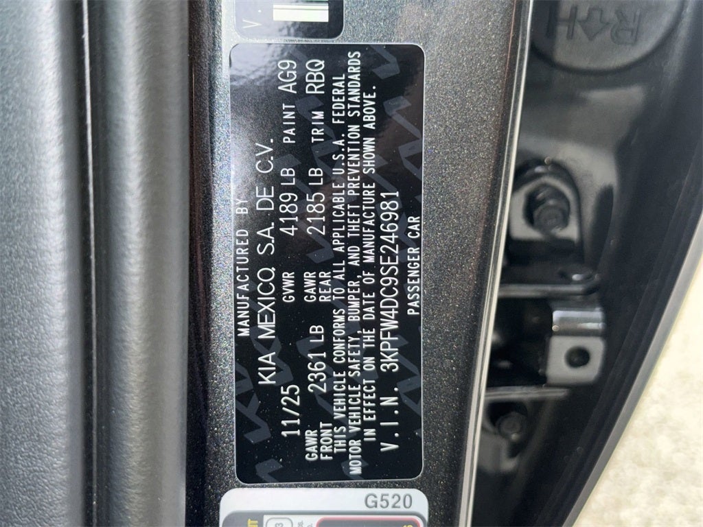 2025 Kia K4 GT-Line Turbo