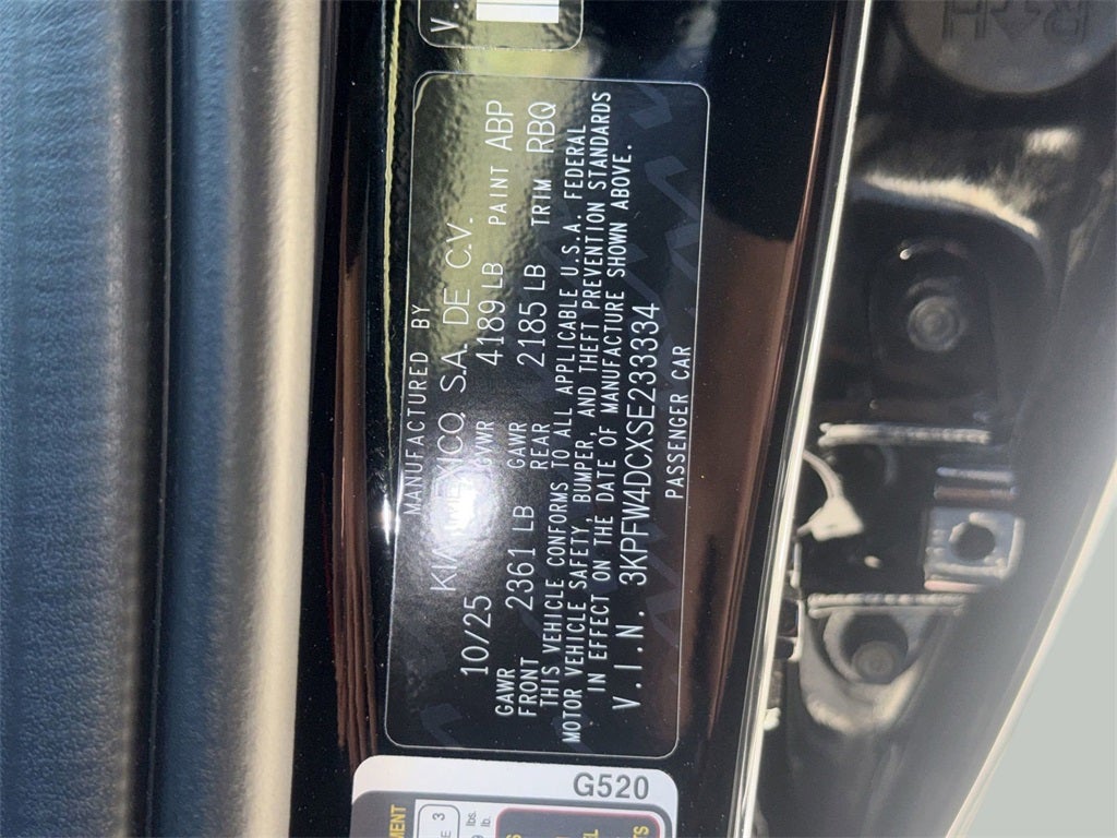 2025 Kia K4 GT-Line Turbo