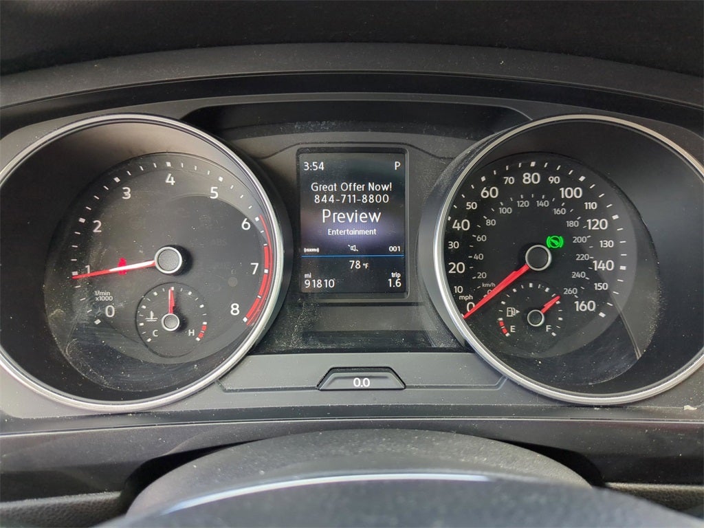 2018 Volkswagen Tiguan 2.0T SE