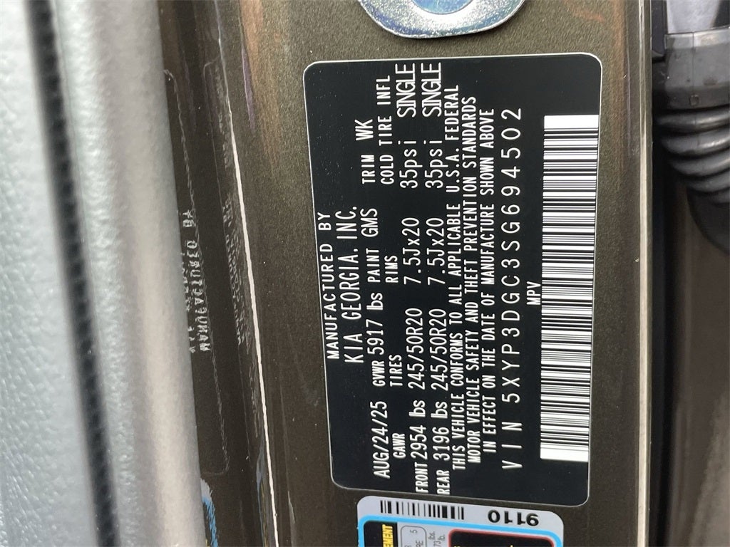 2025 Kia Telluride EX