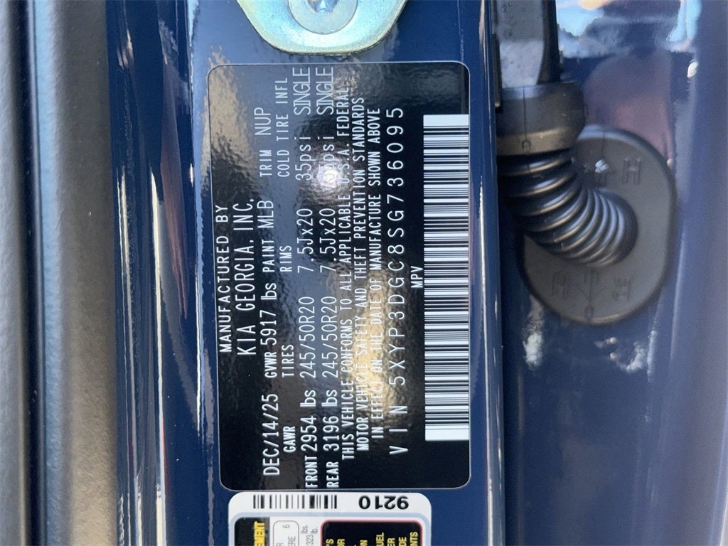 2025 Kia Telluride EX