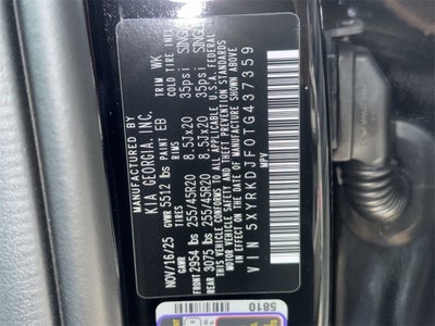 2026 Kia Sorento X-Line SX