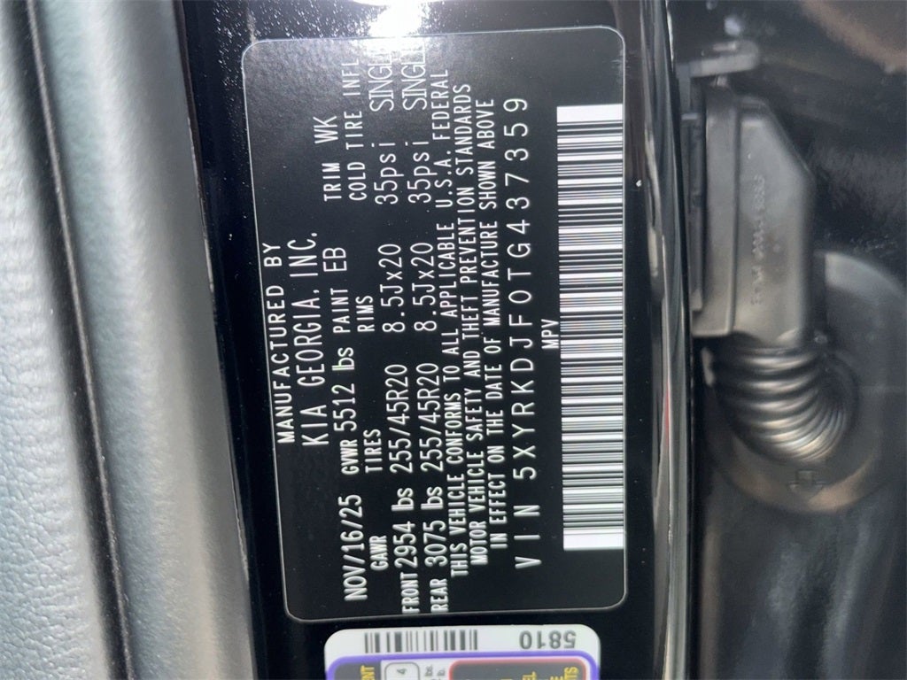 2026 Kia Sorento X-Line SX