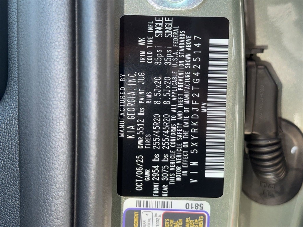 2026 Kia Sorento X-Line SX