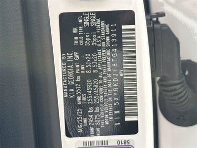 2026 Kia Sorento X-Line SX