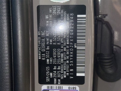 2026 Kia Sorento X-Line SX