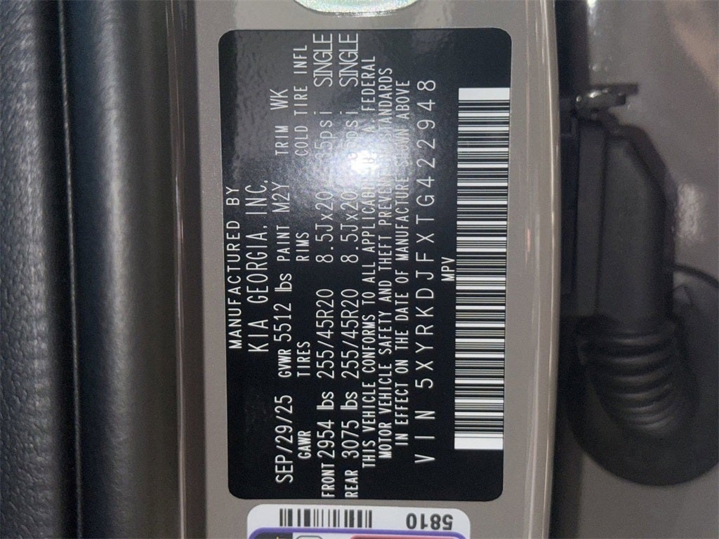 2026 Kia Sorento X-Line SX