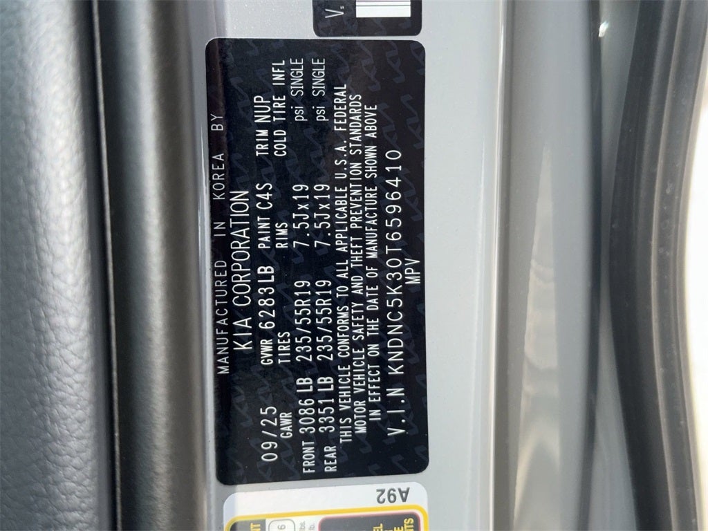 2026 Kia Carnival EX