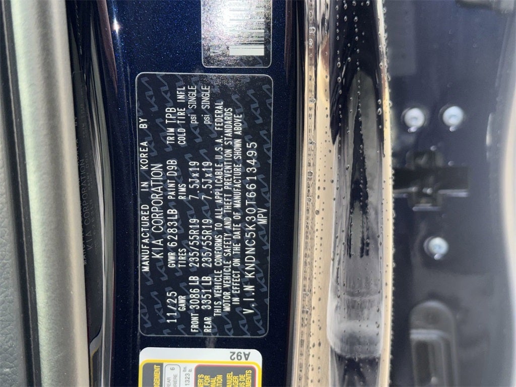 2026 Kia Carnival EX