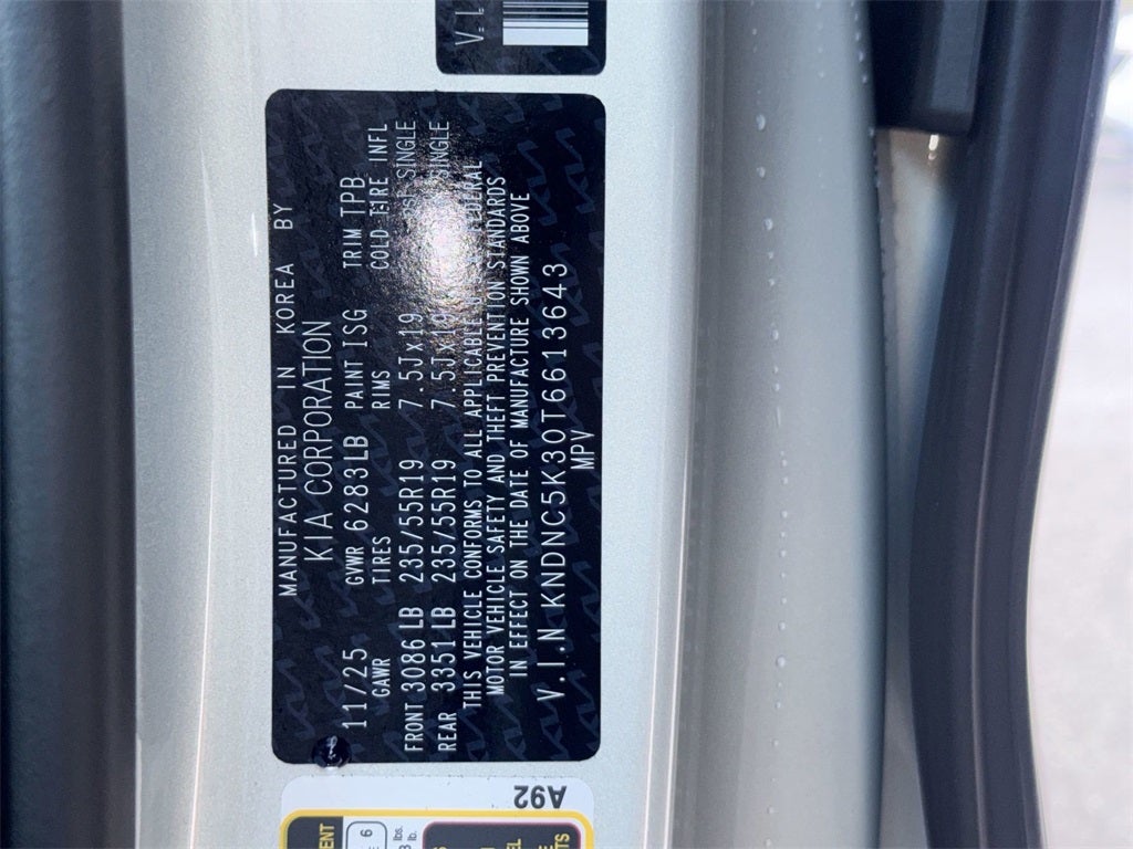 2026 Kia Carnival EX