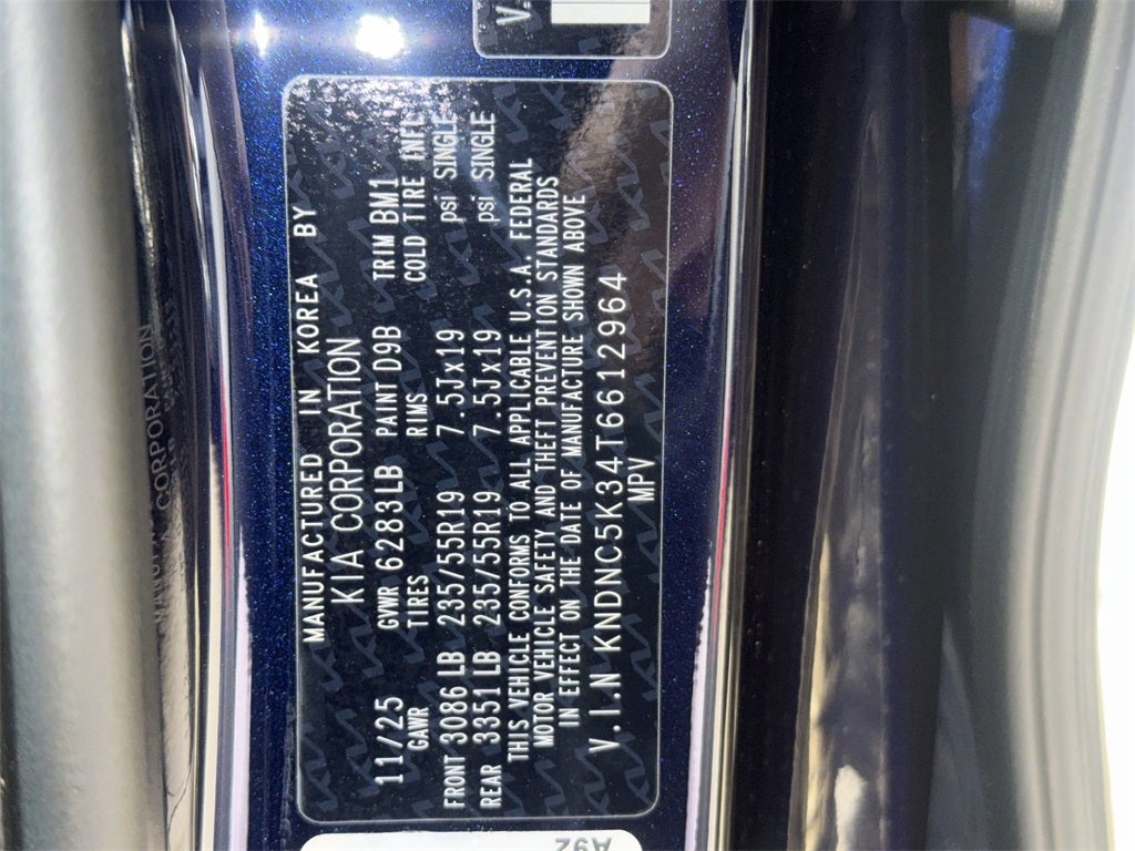 2026 Kia Carnival EX