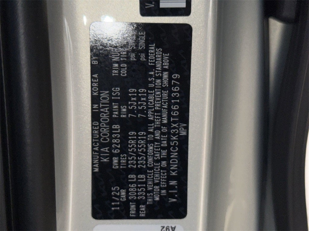 2026 Kia Carnival EX