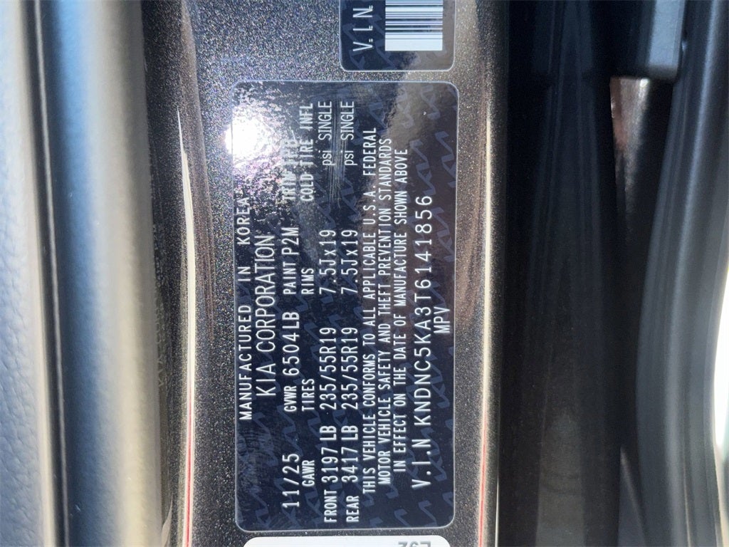 2026 Kia Carnival Hybrid EX