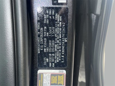 2026 Kia Carnival Hybrid SX