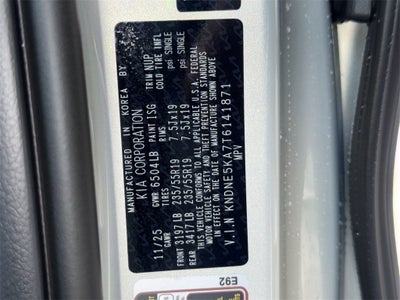 2026 Kia Carnival Hybrid SX